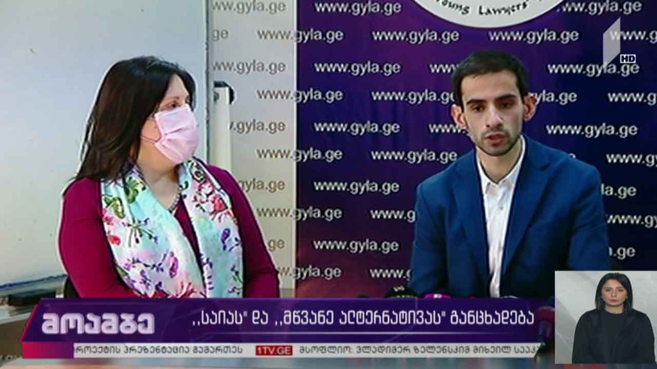 საია და „მწვანე ალტერნატივა“ განცხადებას ავრცელებენ