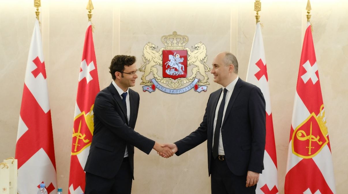 ჯუანშერ ბურჭულაძემ ისრაელის კომპანიის წარმომადგენლებთან ადგილობრივი სამხედრო მრეწველობის განვითარების საკითხები განიხილა