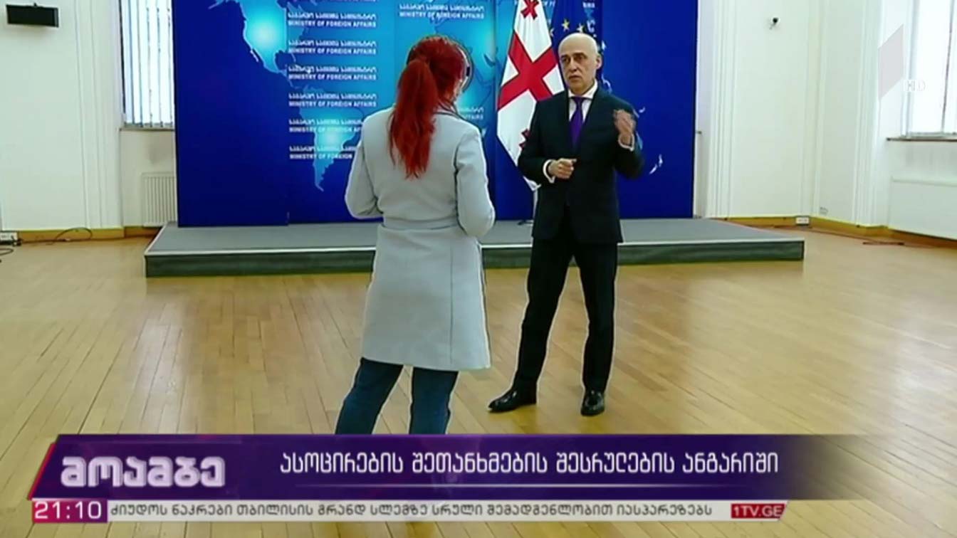 ასოცირების შეთანხმების შესრულების ანგარიში 