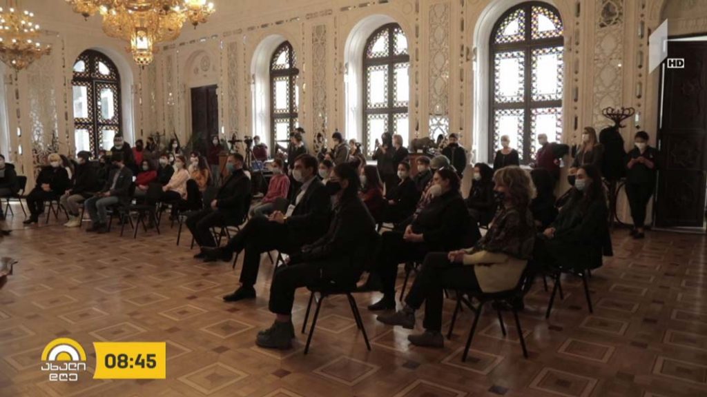 ეროვნული სასახლის ახალი პროექტის პრეზენტაცია
