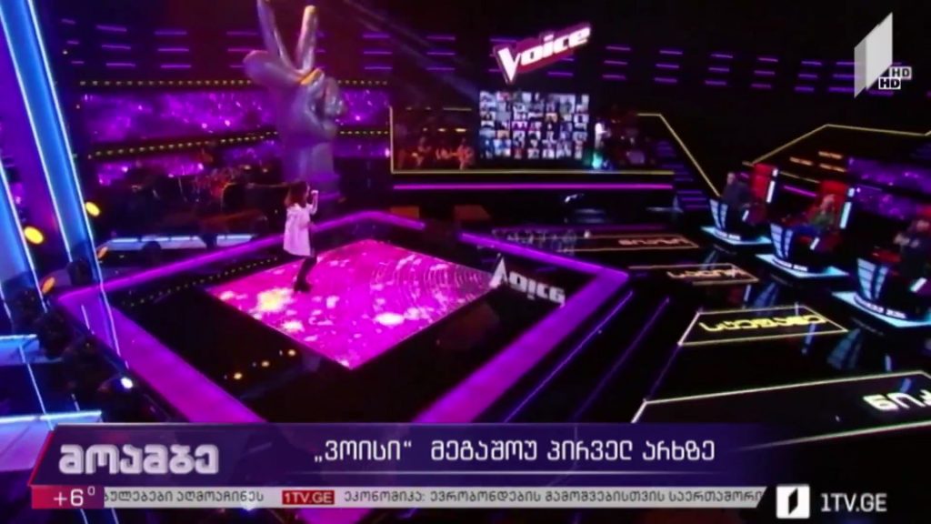 „ვოისი“- მეგაშოუ საქართველოს პირველ არხზე