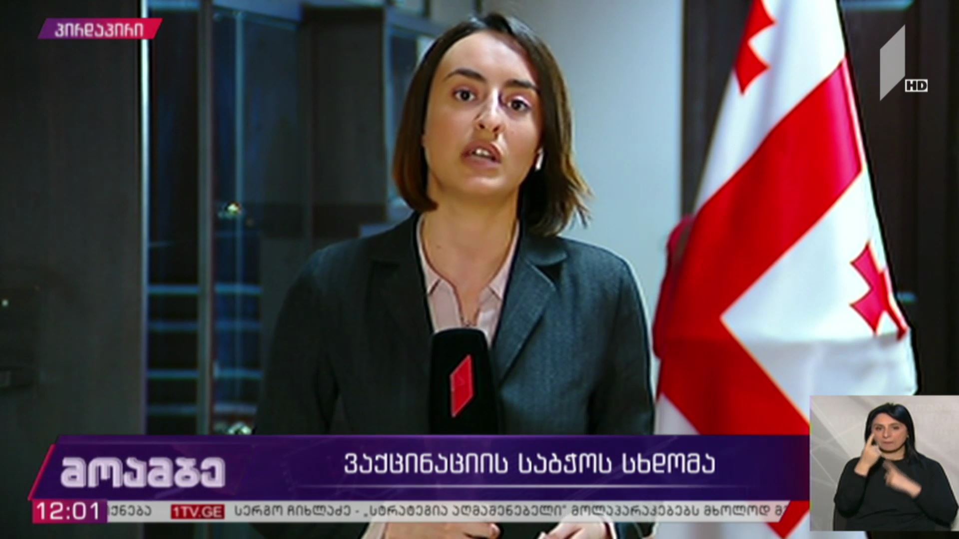 ვაქცინაციის საბჭოს სხდომა