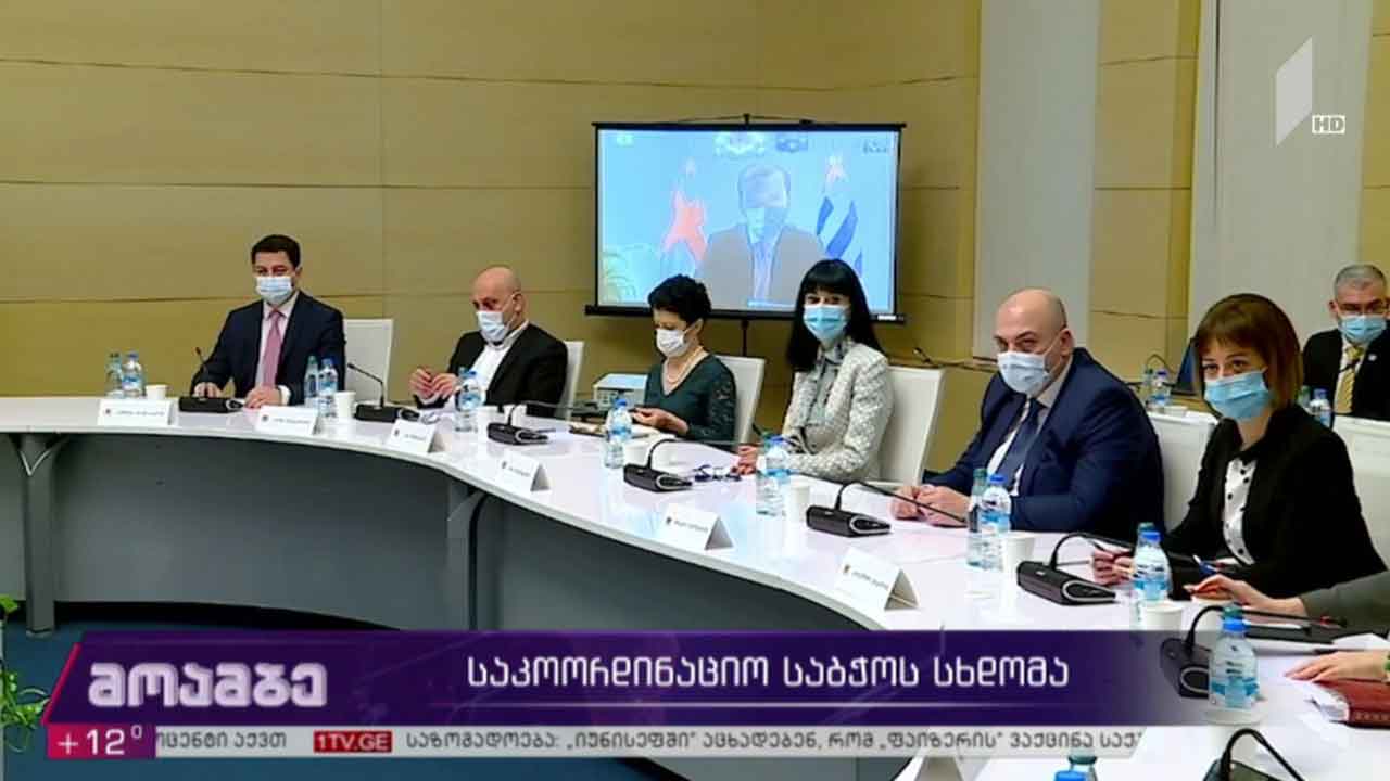საკოორდინაციო საბჭოს სხდომა