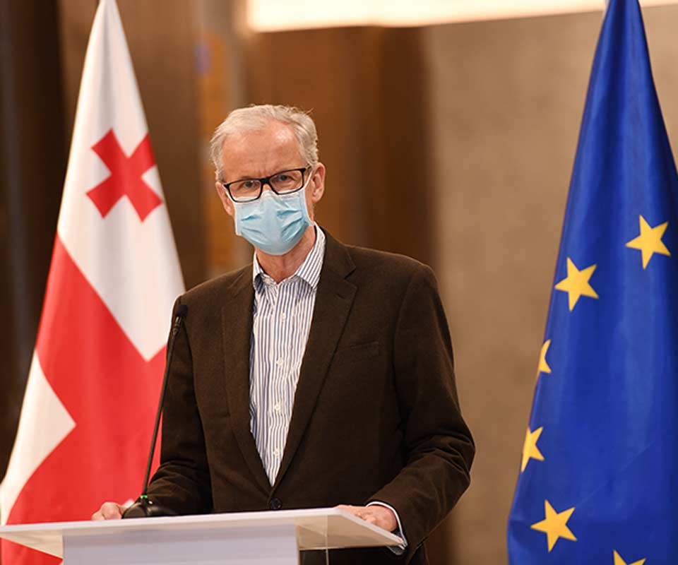 კრისტიან დანიელსონი ხვალ ირაკლი ღარიბაშვილსა და სალომე ზურაბიშვილს შეხვდება