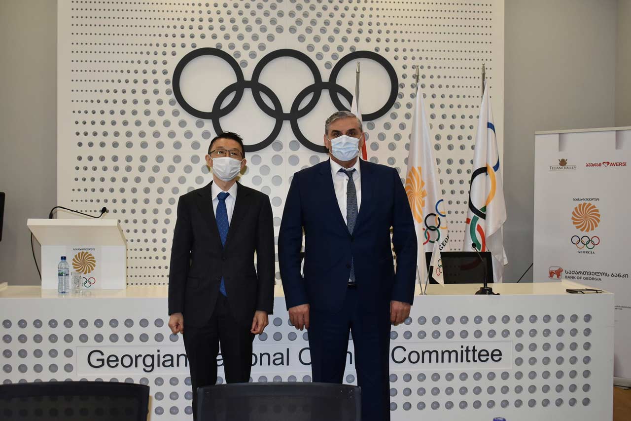 იაპონიის საგანგებო და სრულუფლებიანი ელჩი სეოკ-ს ესტუმრა #1TVSPORT