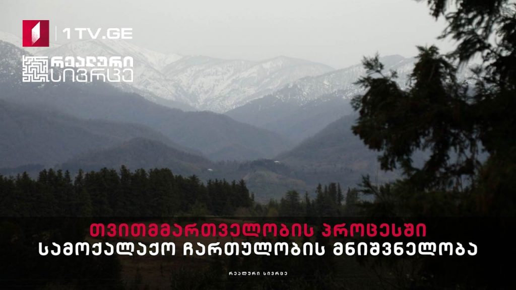 რეალური სივრცე – თვითმმართველობის პროცესში სამოქალაქო ჩართულობის მნიშვნელობა #LIVE