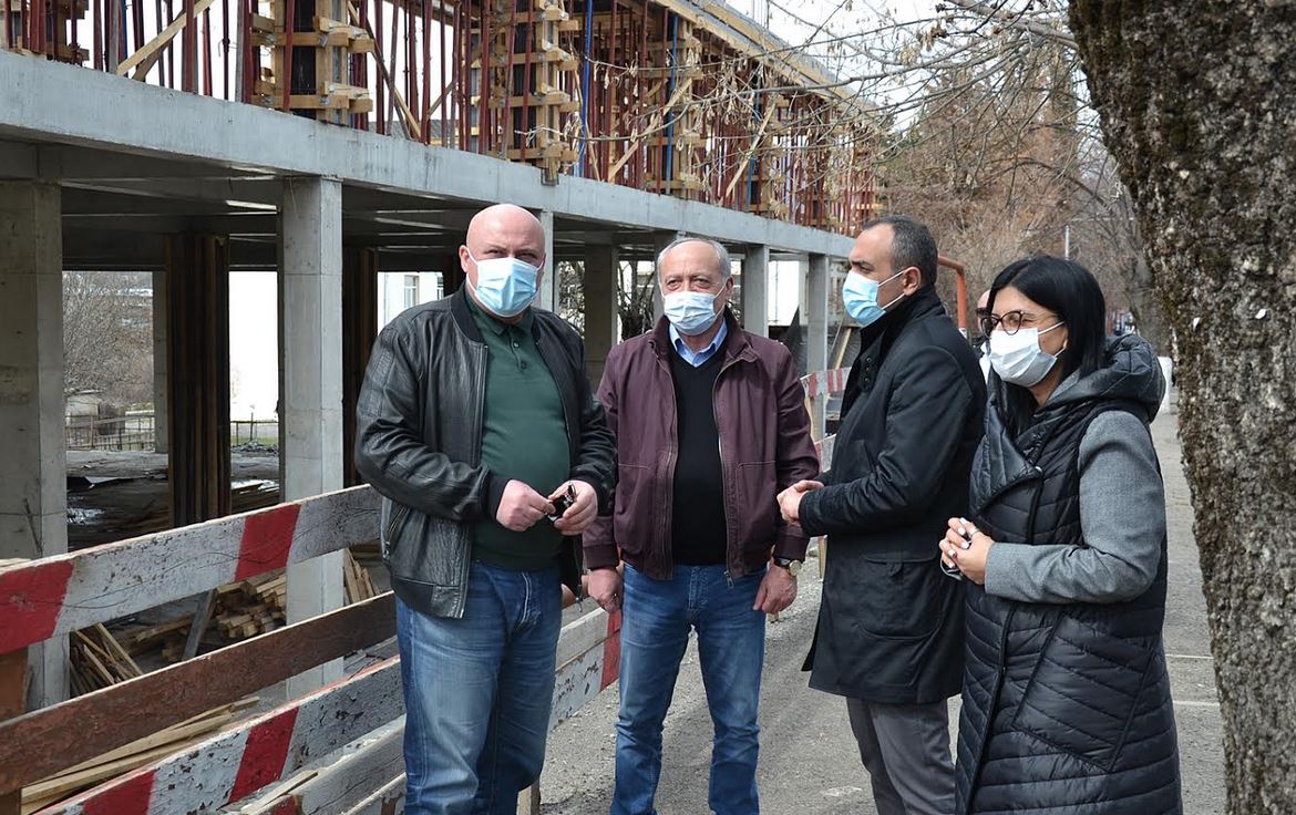 დუშეთში მრავალფუნქციური სპორტული კომპლექსი შენდება
