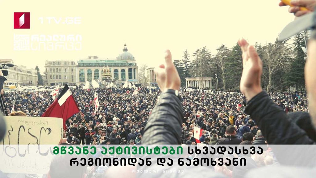 რეალური სივრცე – მწვანე აქტივისტები სხვადასხვა რეგიონიდან და ნამოხვანი – მათი გაერთიანების ადგილი #LIVE