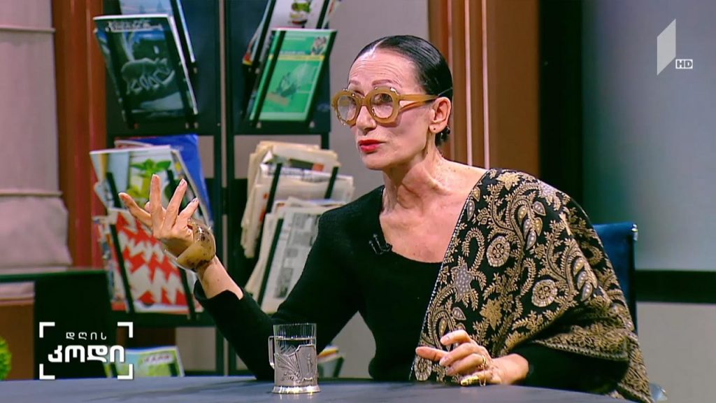 თანამედროვე სასაუბრო ენა – სტუმარი: ელდინო საღარაძე, მსახიობი, პოეტი, პედაგოგი