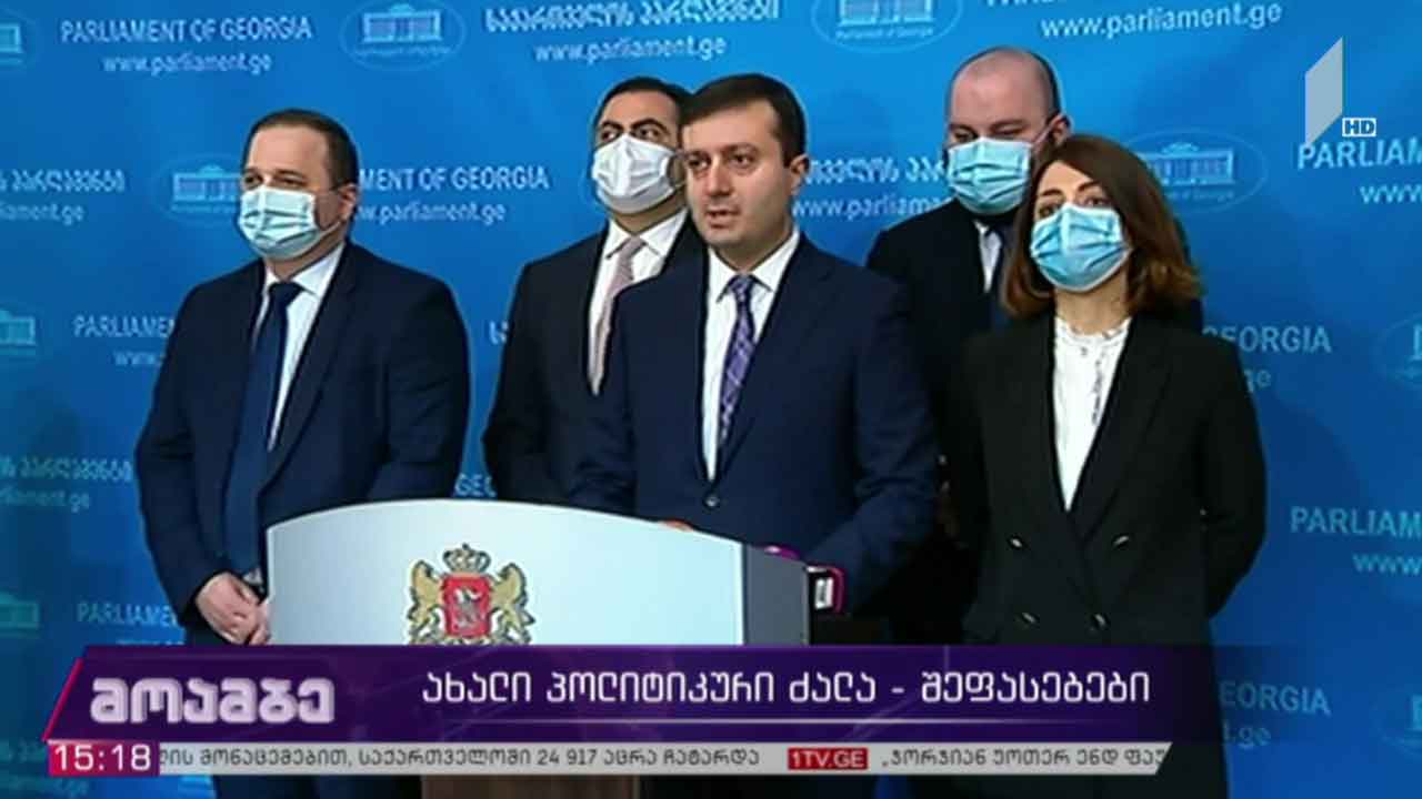 ახალი პოლიტიკური ძალა - შეფასებები