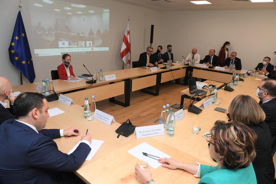 ԵՄ պատվիրակությունը տարածում է ընդդիմության կուսակցությունների հետ հանդիպման լուսանկարներն ու տեսանյութը