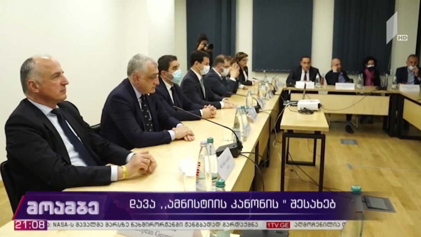 დავა „ამნისტიის კანონის“ შესახებ  