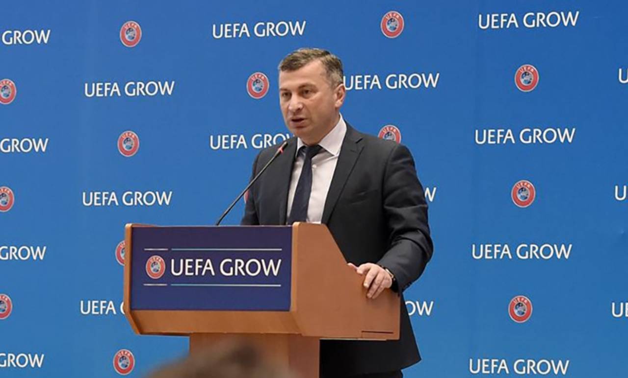 „კალჩომერკატო“ „საბურთალოს“ პრეზიდენტს სუპერლიგაზე ელაპარაკა - უეფა ქართული ფეხბურთისთვის ბევრს აკეთებს #1TVSPORT