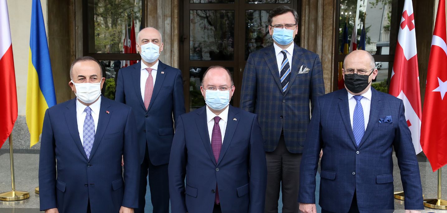 რუმინეთის, პოლონეთისა და თურქეთის საგარეო საქმეთა მინისტრების განცხადება - ვადასტურებთ მხარდაჭერას საქართველოსა და უკრაინის სუვერენიტეტის, ევროატლანტიკური მისწრაფებების მიმართ