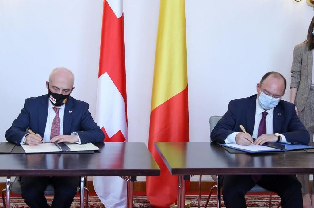 საქართველოსა და რუმინეთის საგარეო უწყებებს შორის 2021-2022 წლის სამოქმედო გეგმა გაფორმდა