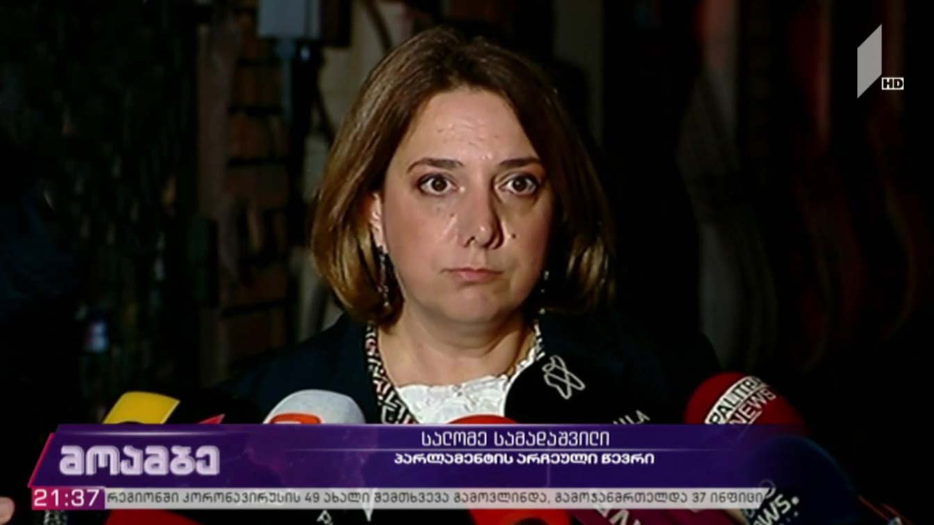 ხელისუფლების და ოპოზიციის წარმომადგენლების შეხვედრა