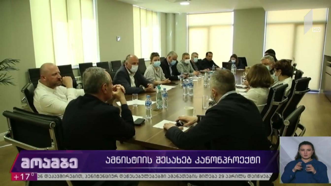ამნისტიის შესახებ კანონპროექტი
