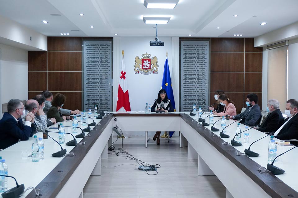 თეა ახვლედიანმა შერიგებისა და ჩართულობის პოლიტიკის საკითხებზე მომუშავე ექსპერტთა საკონსულტაციო საბჭოსთან პირველი შეხვედრა გამართა