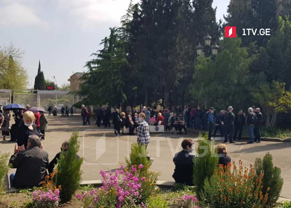 რუსთავის „აზოტის“ თანამშრომლების პროტესტი