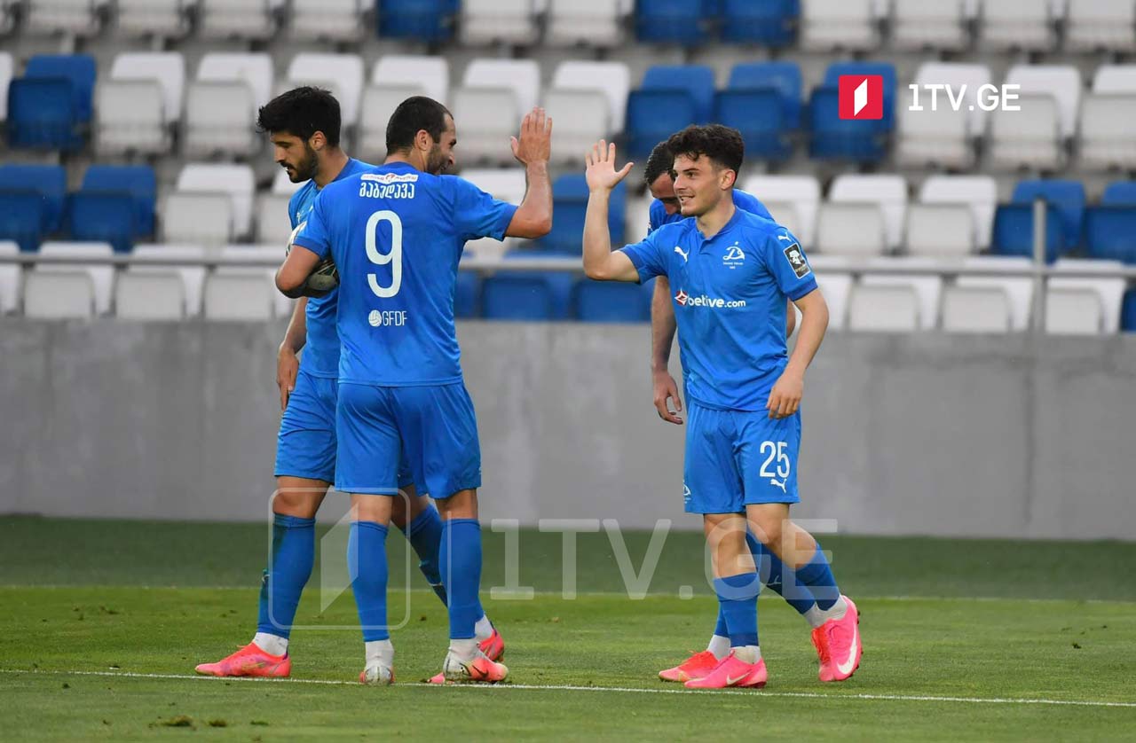 „დინამომ“ ლიდერობა დაიბრუნა - თბილისელებს აკადემიის აღზრდილმა მოაგებინა #1TVSPORT