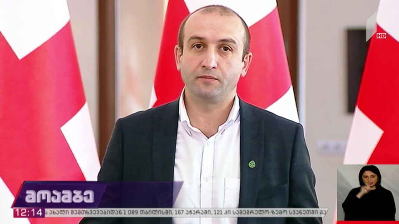 ოპოზიციური პარტიების წარმომადგენლები პრეზიდენტს ხვდებიან