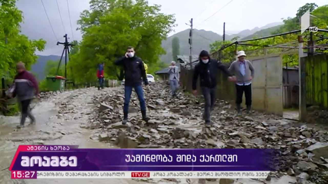 უამინდობა შიდა ქართლში