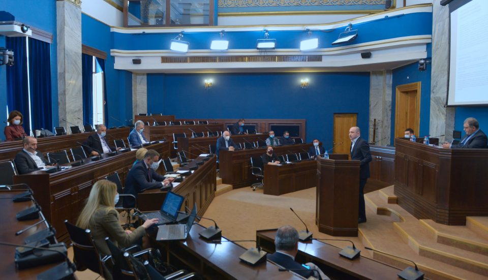 ირაკლი ლექვინაძემ საქართველოს პარლამენტში 2020 წლის საქმიანობის ანგარიში წარადგინა