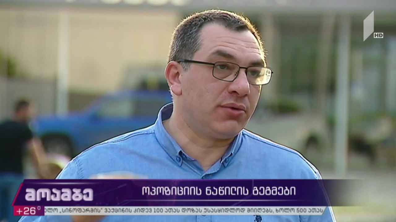 ოპოზიციის ნაწილის გეგმები