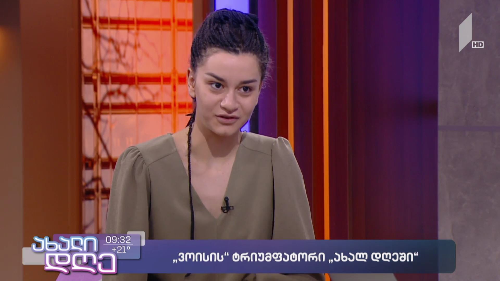 „ვოისის“ ტრიუმფატორი სტუმრად #ახალდღეში