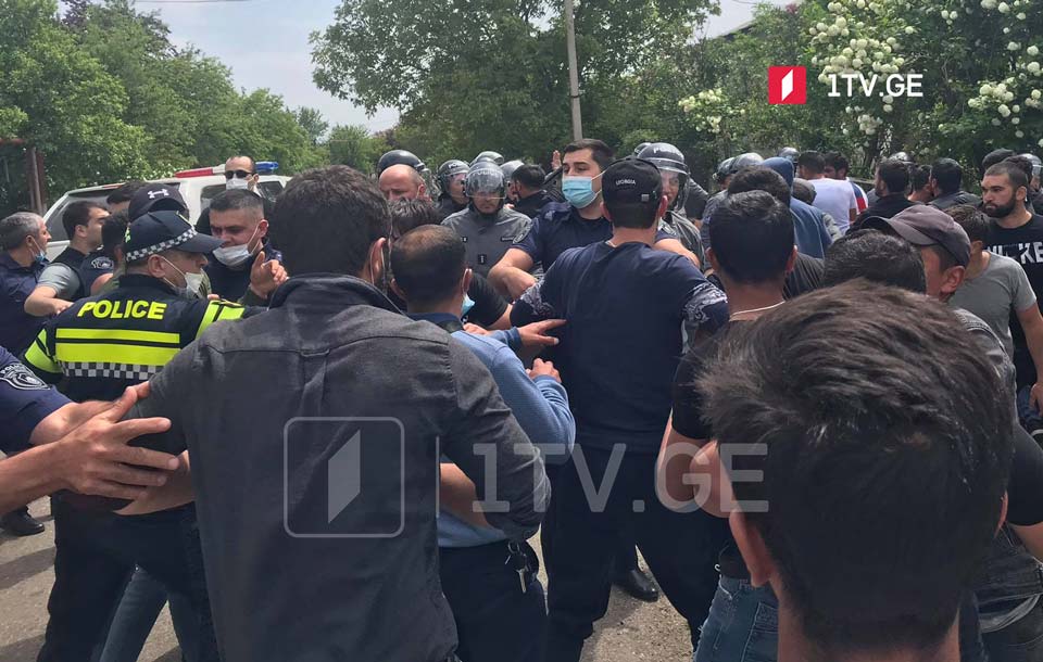 დმანისში დაპირისპირება დღესაც მოხდა [ფოტო, ვიდეო]