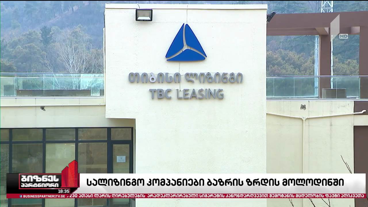 სალიზინგო სექტორი ბაზრის ზრდის მოლოდინში