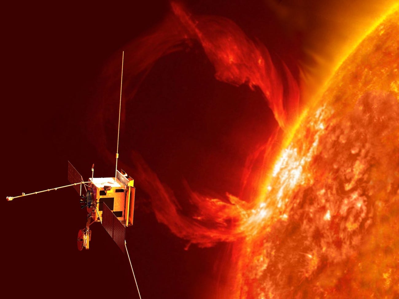 კოსმოსურმა ხომალდმა პირველად გადაიღო მზის ზედაპირზე მომხდარი მასიური ამოფრქვევა — #1tvმეცნიერება