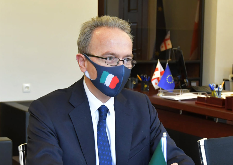 იტალიის ელჩი – „ლელოს“ ფრაქციის წევრებთან შეხვედრისას განვიხილეთ 19 აპრილის შეთანხმების შესრულების გზა, გავცვალეთ მოსაზრებები