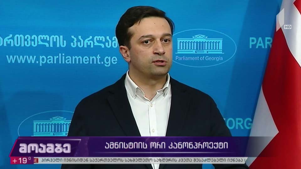 ამნისტიის ორი კანონპროექტი 