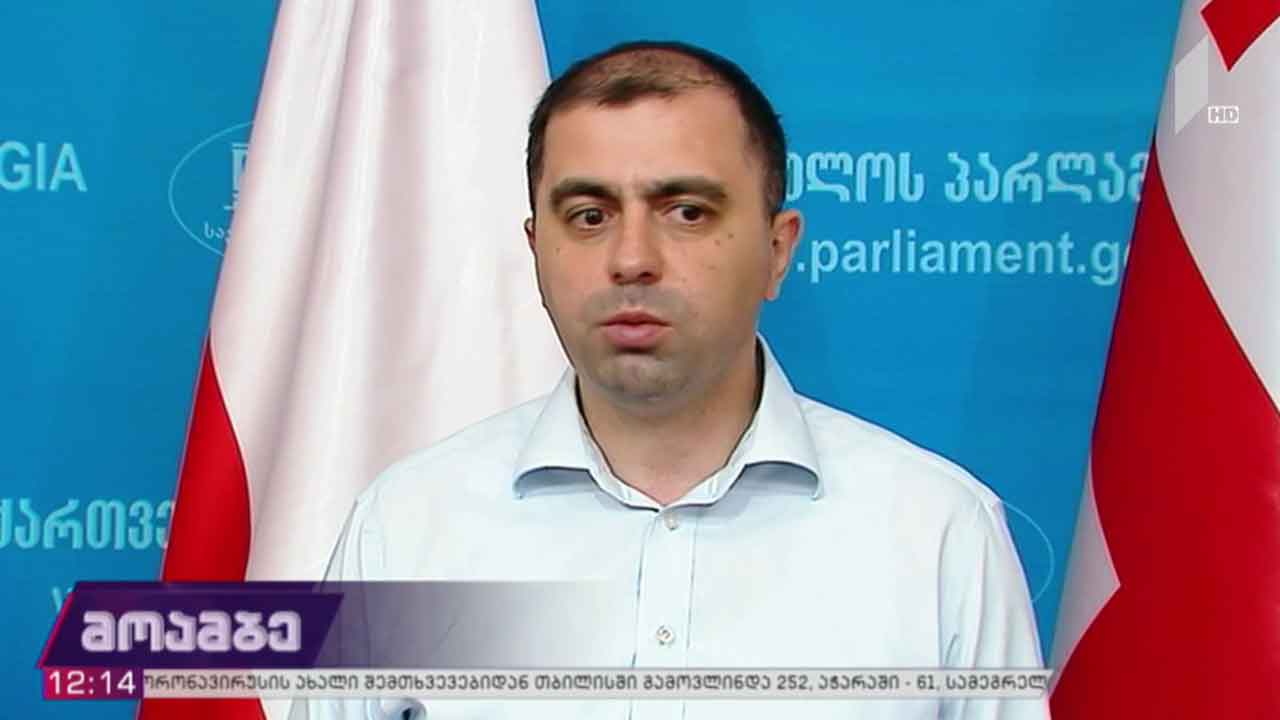 არასაპარლამენტო ოპოზიციის შეხვედრა პარლამენტის თავმჯდომარესთან
