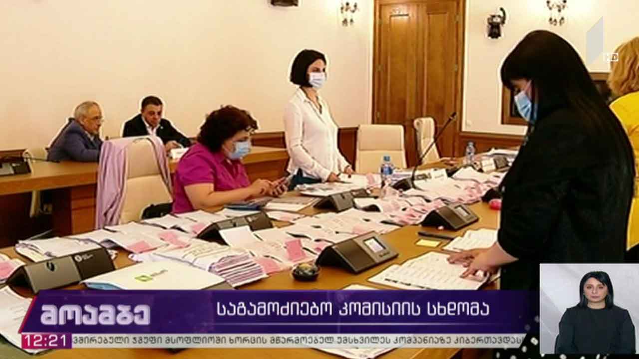 დროებითი საგამოძიებო კომისიის სხდომა