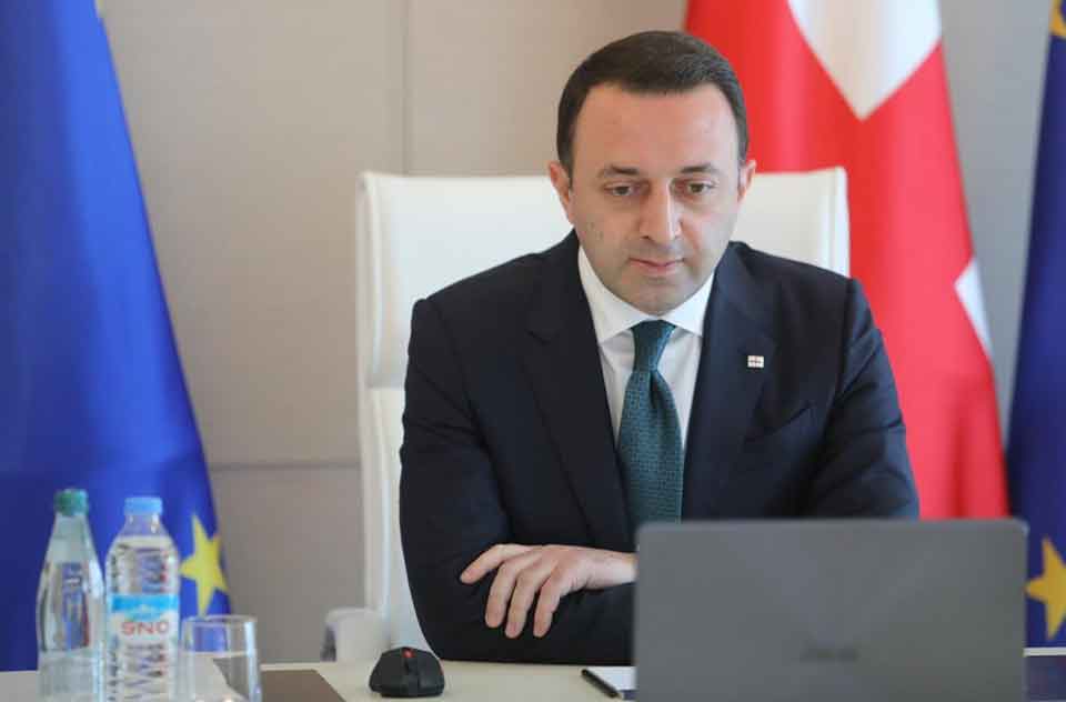 İrakli Ğaribaşvili - Gürcüstan demokratik institutların gücləndirilməsi və davamlı inkişafa imkanların yaradılması məqsədilə, kənar təhlükələrə öz möhkəmliyini dəfələrlə təsdiq etdi