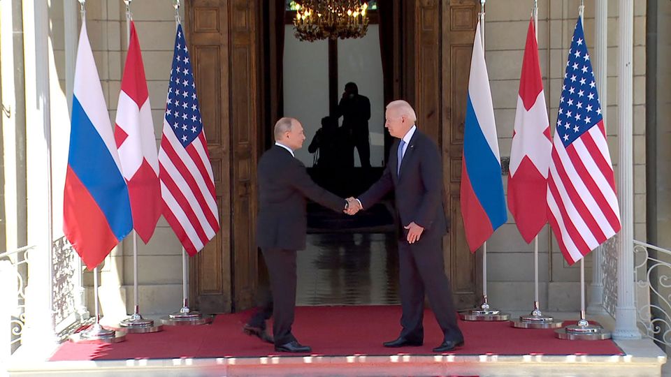 ჟენევაში რუსეთისა და აშშ-ის პრეზიდენტების შეხვედრა დაიწყო