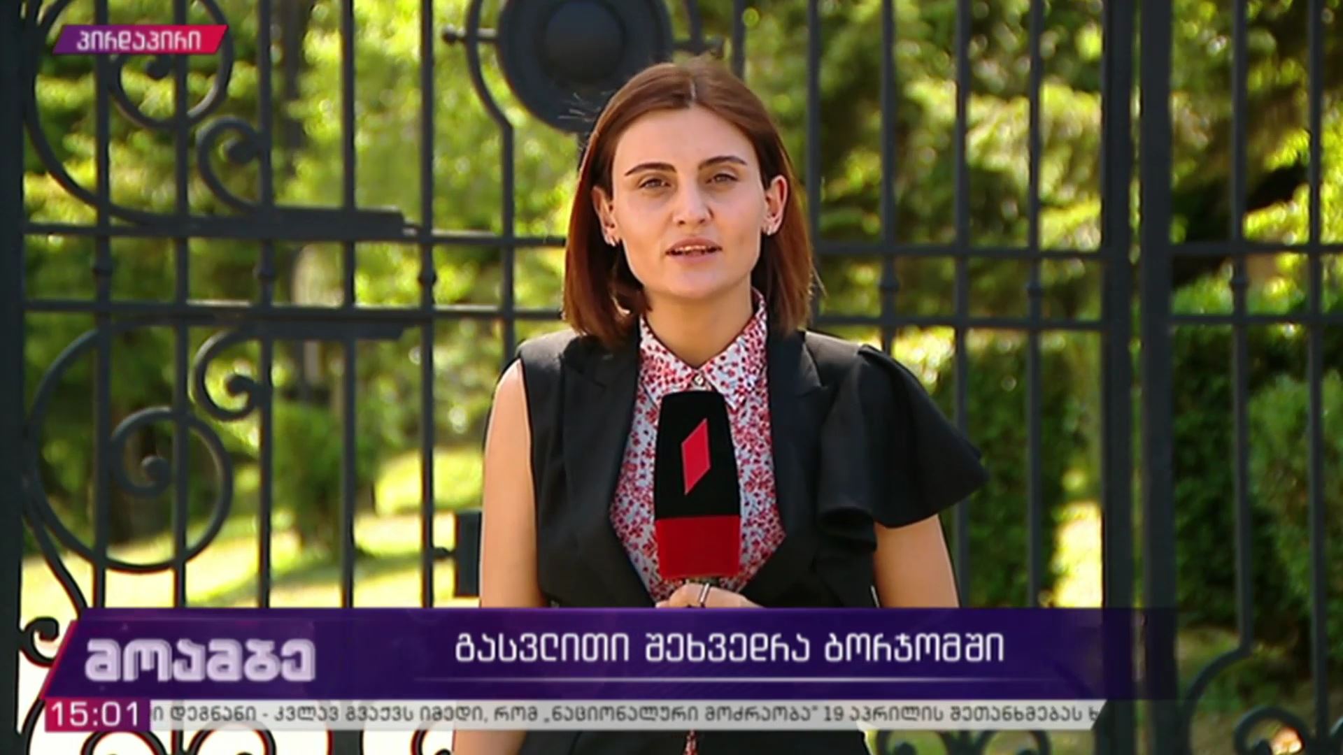 გასვლითი შეხვედრა ბორჯომში