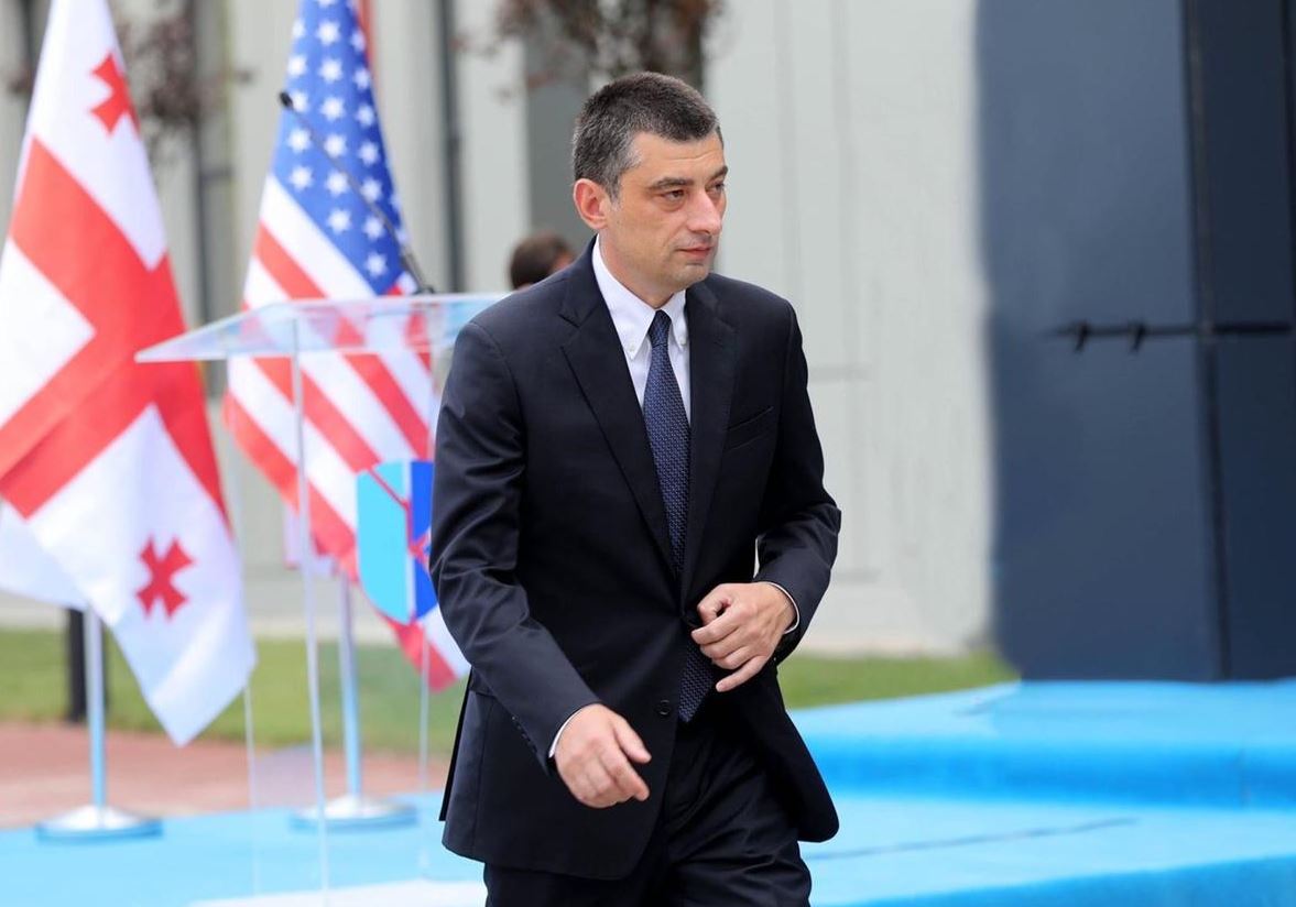 გიორგი გახარია ჯორჯ კენტს და კრისტოფერ სმიტს შეხვდა