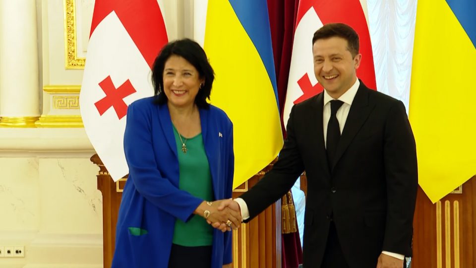 საქართველოს პრეზიდენტის ვიზიტი უკრაინაში