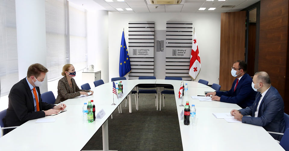 Justice Minister to meet US Ambassador to Georgia