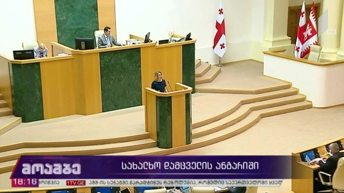 სახალხო დამცველის ანგარიში