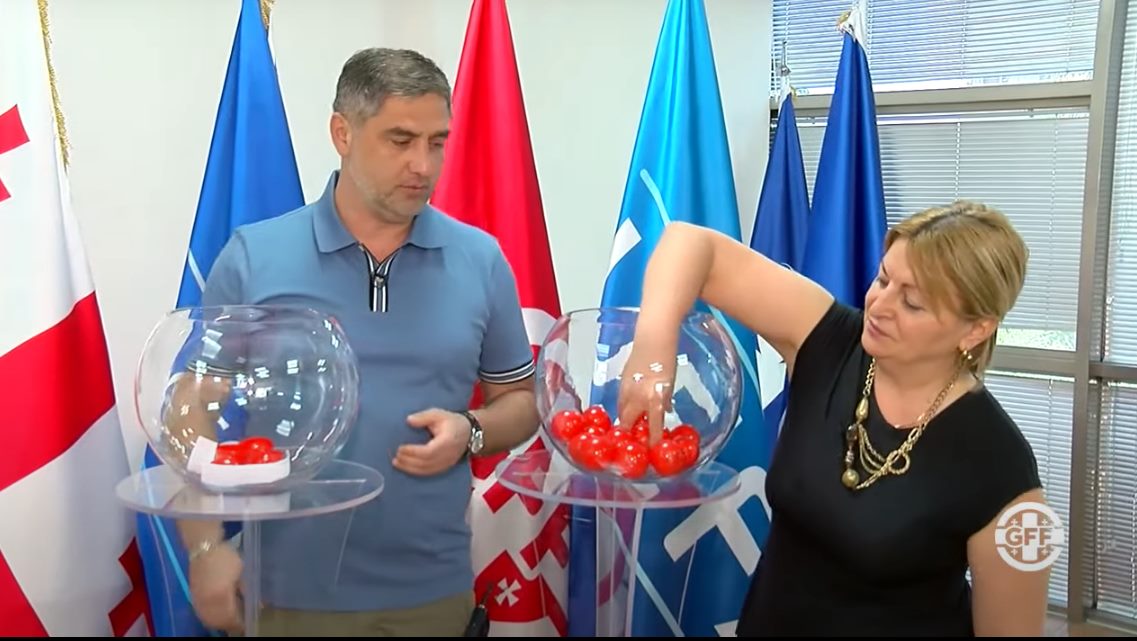 საქართველოს ქალთა თასზე გუნდები დაწყვილდნენ #1TVSPORT