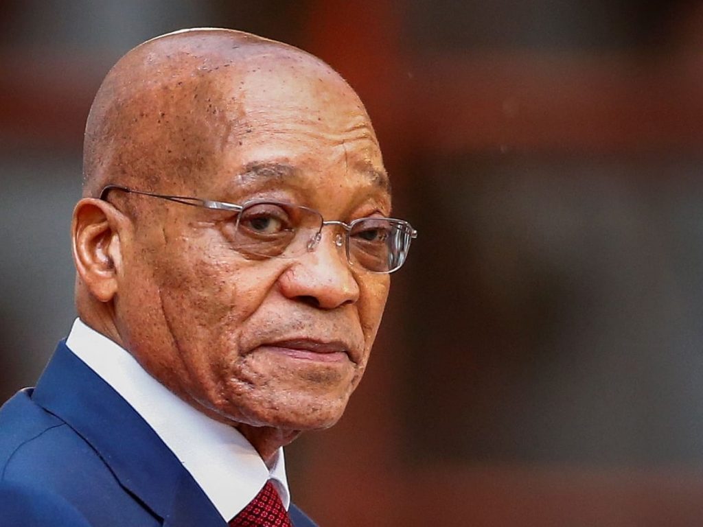 სამხრეთ აფრიკის ყოფილ პრეზიდენტ ჯეიკობ ზუმას 15 თვით პატიმრობა მიუსაჯეს