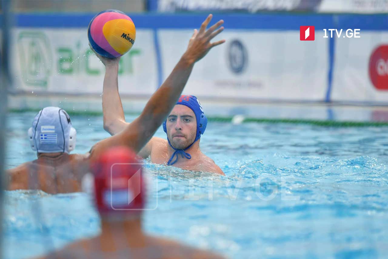 საქართველოს წყალბურთელთა ნაკრები საბერძნეთმა დაამარცხა #1TVSPORT