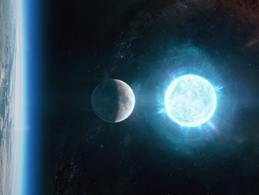 აღმოჩენილია ამ დროისათვის ყველაზე პატარა და ყველაზე მკვრივი მკვდარი ვარსკვლავი — #1tvმეცნიერება