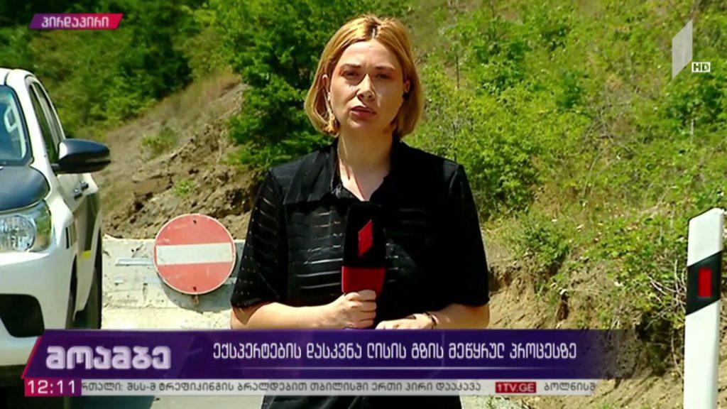 ექსპერტების დასკვნა ლისის გზის მეწყრულ პროცესზე 