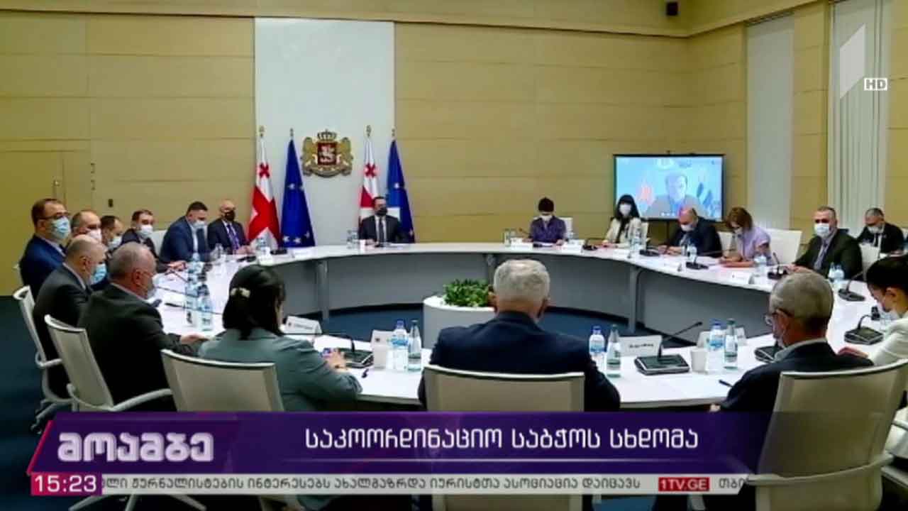 საკოორდინაციო საბჭოს სხდომა