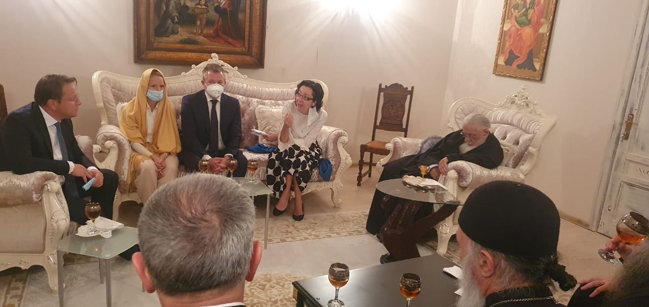 ილია მეორემ ოლივერ ვარჰეი მცხეთის რეზიდენციაში მიიღო